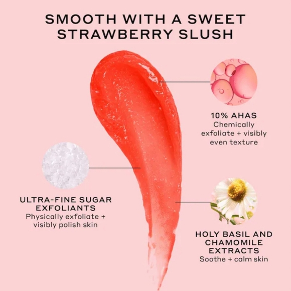 SALE 🆕Ole Henriksen Strawberry Lemonade Soothing Facial Scrub 90g A1 - Picture 4 of 5